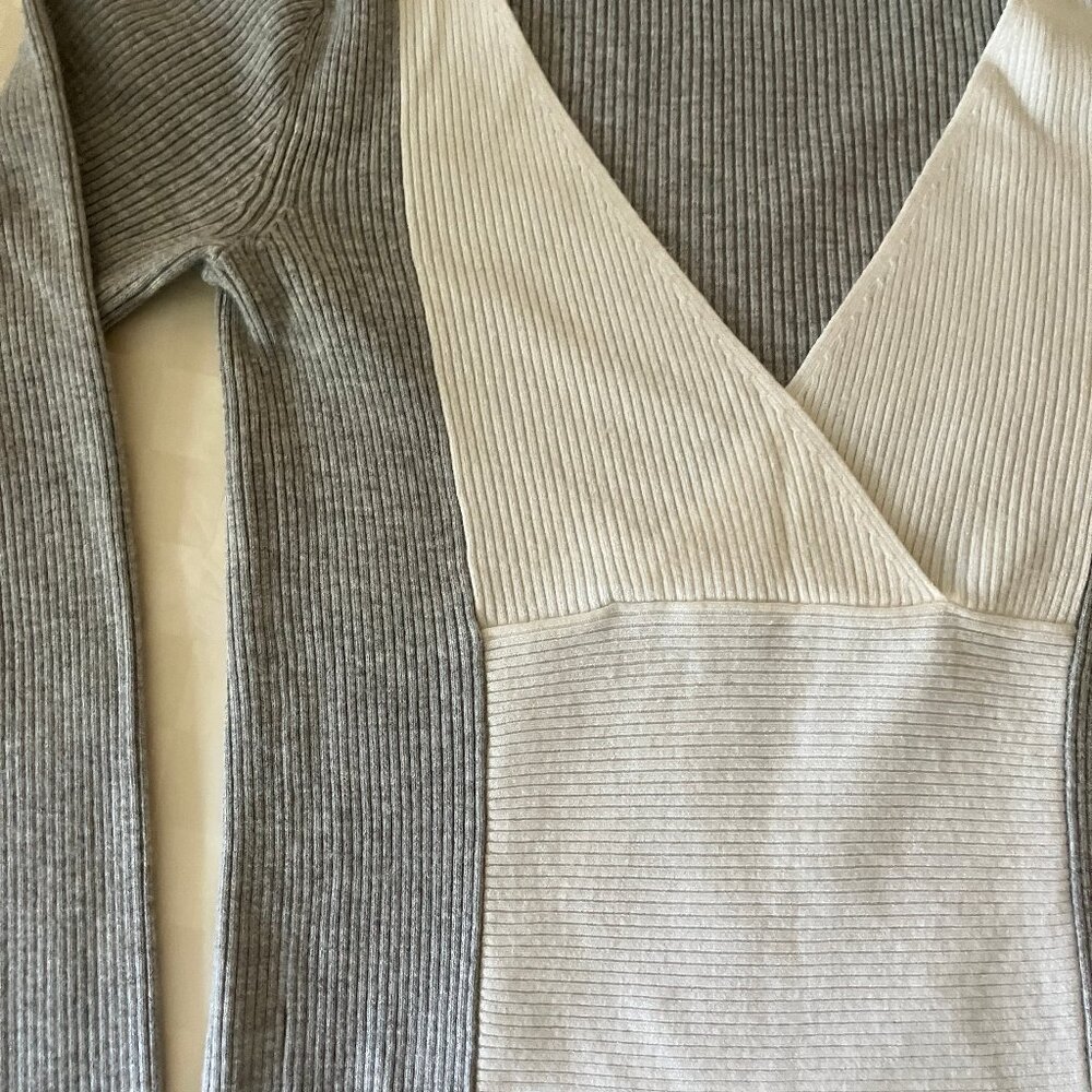 Armani Exchange Vintage Sweater/Pullover Gray/White Size M Teen - Picture 5 of 11
